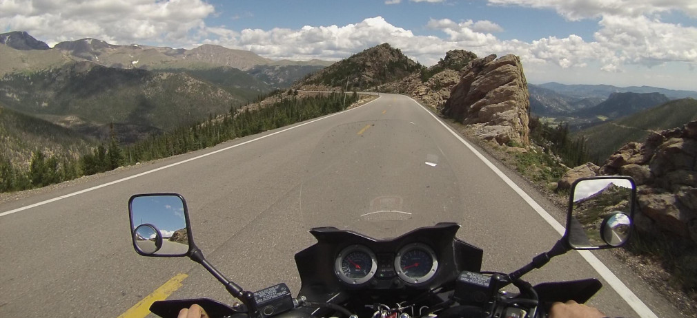 Panagiotis Kalantzis Life is a journey on a motorcycle